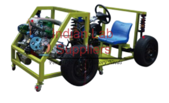 Automobile Whole Vehicle Chassis System Training Platform (with Engine)